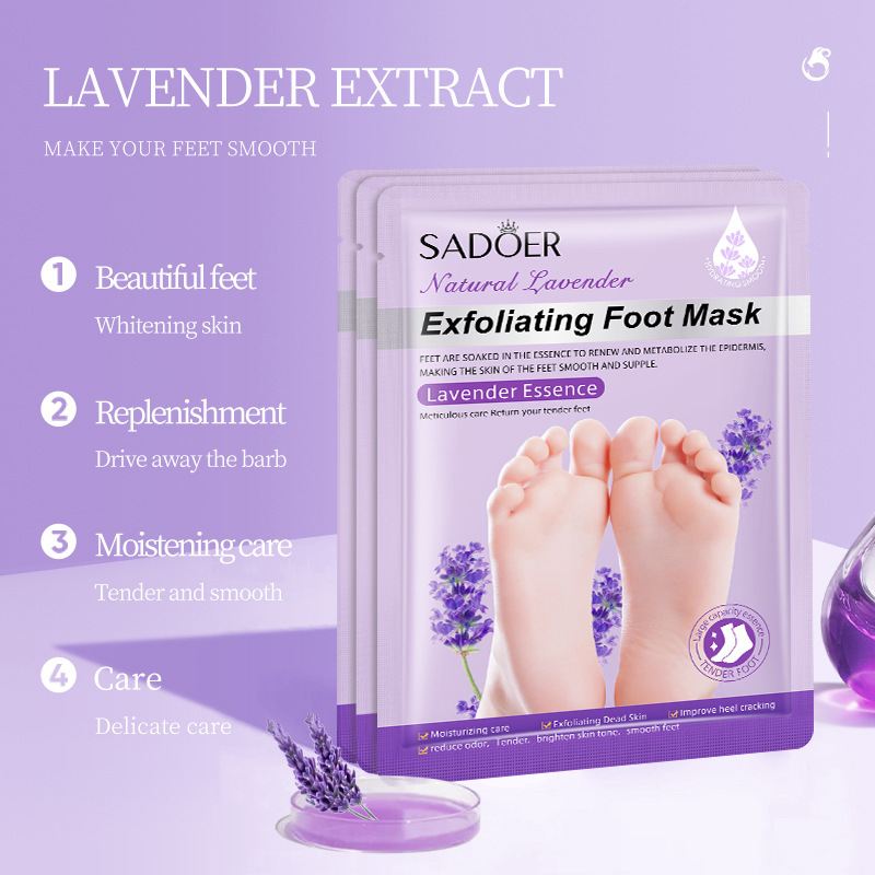SADOER Maska Peelingująca do S – Foot Mask Peeling recenzja i cena