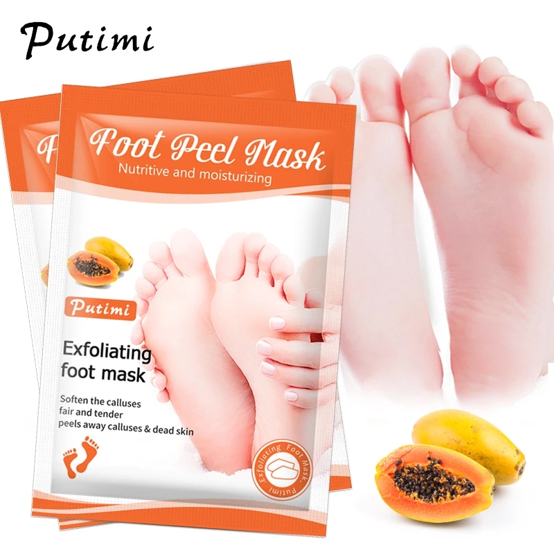 6 opakowań Złuszczająca maska  – Foot Mask Peeling recenzja i cena