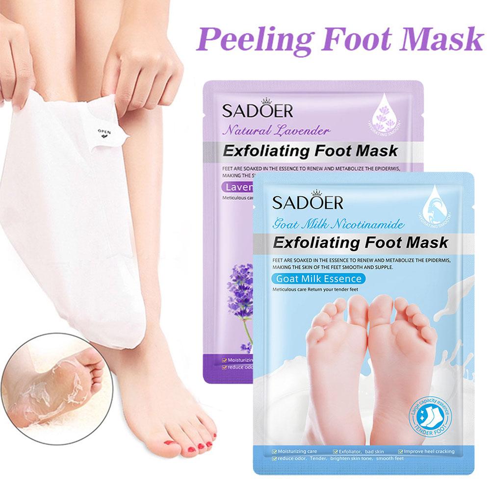 1/5/10 szt. SADOER Lawendowa M – Foot Mask Peeling recenzja i cena