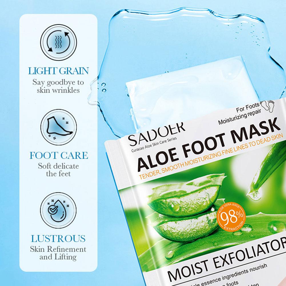 1/2/3 Pary Maseczek Złuszczają – Foot Mask Peeling recenzja i cena